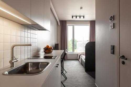 ห้องครัว, Hugo Apartment Hotel in ทาร์ทู