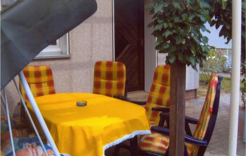 Balkons/terase, Holiday Home Am Wiesengrund V in Locknitz