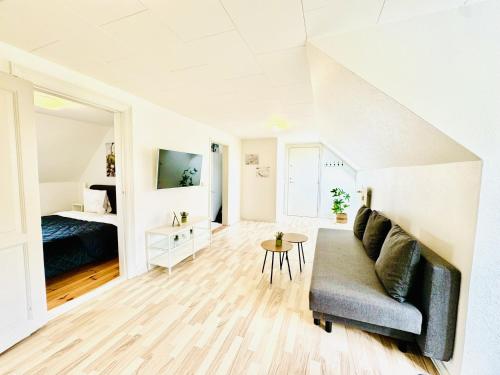 公共休息室/电视室, aday - Gorgeous 1 bedroom apartment in Randers in 兰德斯