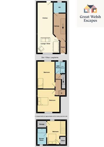 Dan Y Bryn - A lovely 3 bedroom house centrally located in Laugharne Dan Y Bryn - A lovely 3 bedroom house centrally located in Laugharne