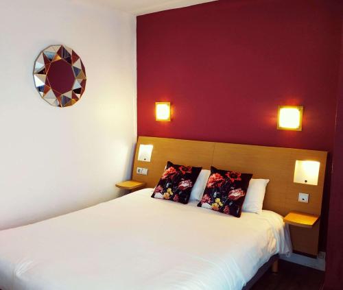 1 double bed
