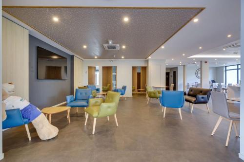 ห้องอาหาร, Brit Hotel Confort Saint-Dizier in แซงต์ ดิซิเญ