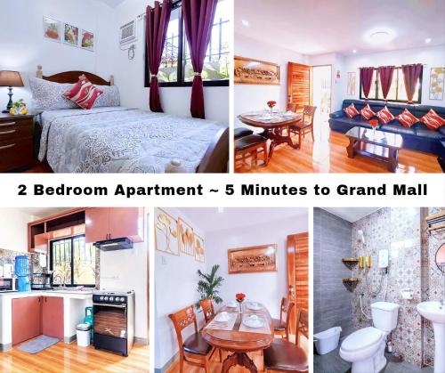 2 Bedroom Apartment ~ 5 Minutes to Grand Mall, Liloan