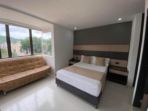 1 double bed, 1 sofa bed