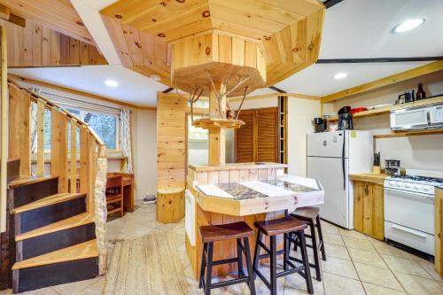 Unique West Jefferson Home W/ Fire Pit & Grill! - West Jefferson, NC