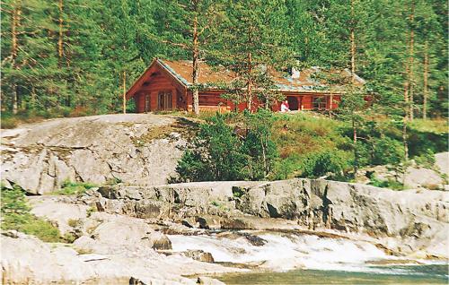 Viesnīcas āriene, Holiday Home Dølemo Fosslaugfoss in Ovre Ramse