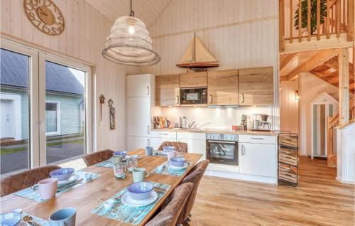 virtuvė, Stunning Home In Ostseeresort Olpenitz With Sauna in Olpenitzas