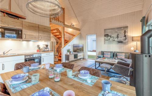 virtuvė, Stunning Home In Ostseeresort Olpenitz With Sauna in Olpenitzas