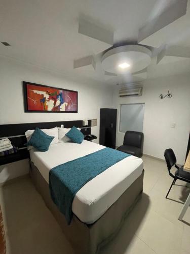 1 double bed