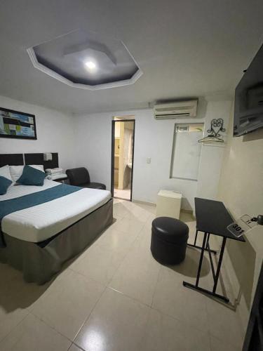 1 double bed