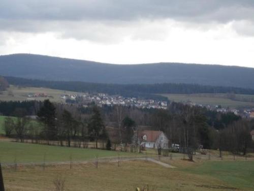 Haus Steinwaldblick in Brand
