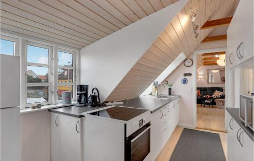 Kitchen, Gorgeous Apartment In Allinge With Wifi in Tejn