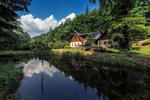 Ferienhaus mit See, Alleinlage