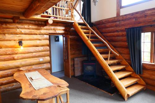 Ruapehu Log Lodge in แรติฮิ