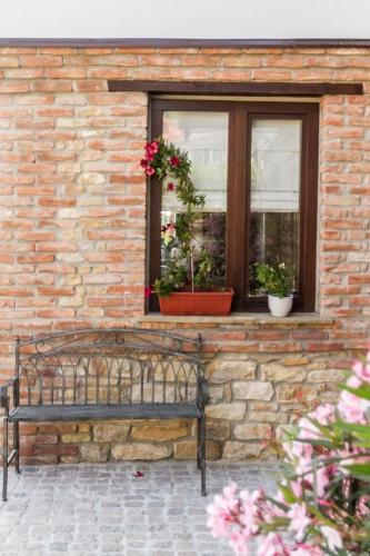 Ferienhaus auf zwei Etagen, mit Garten und überdachtem Grillplatz