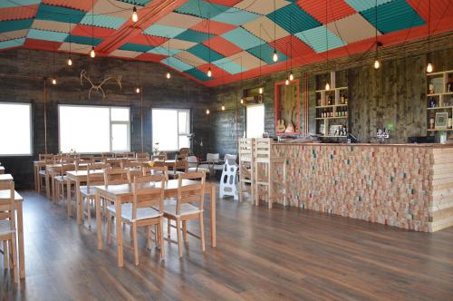 Étterem, Guesthouse Holmur in Hornafjordur