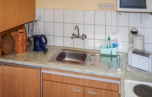 virtuve, Holiday Home Am Wiesengrund W in Locknitz