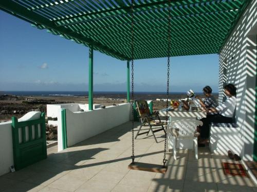 Finca mit Pool und herrlichem Meerblick in La Hoya