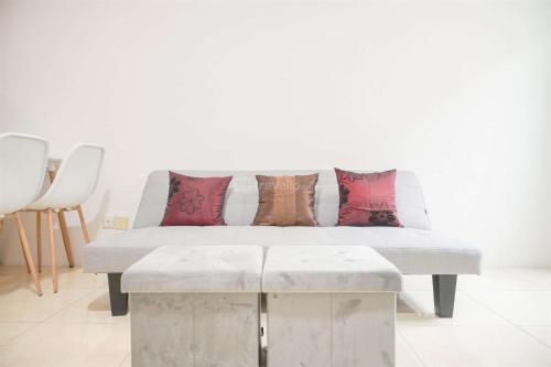 Modern and Homey 2BR at MT Haryono Square Apartment By Travelio