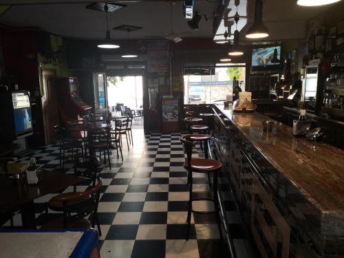 Bar/lounge, Pension Plaza in Muxia
