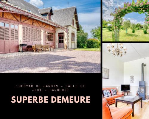 Nunki, Maison de campagne avec grand jardin gîte à louer Mouen