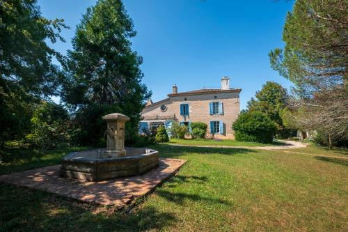 Viesnīcas āriene, La Maison de l'écolieu du Turc - Piscine partagée (La Maison de l'ecolieu du Turc - Piscine partagee) in Le Mas-d'Agenais