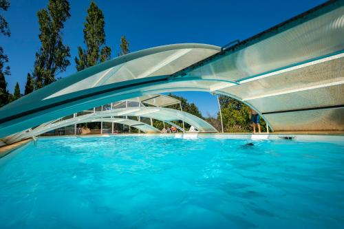 Peldbaseins, La Maison de l'écolieu du Turc - Piscine partagée (La Maison de l'ecolieu du Turc - Piscine partagee) in Le Mas-d'Agenais