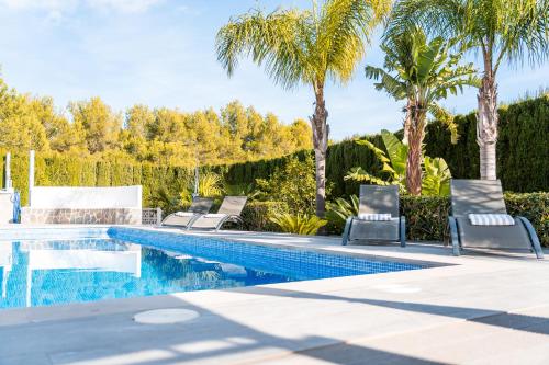 สระว่ายน้ำ, Casa Eivissa - Stunning modern villa in Javea, perfect for a family break in บาเย เดลซอล