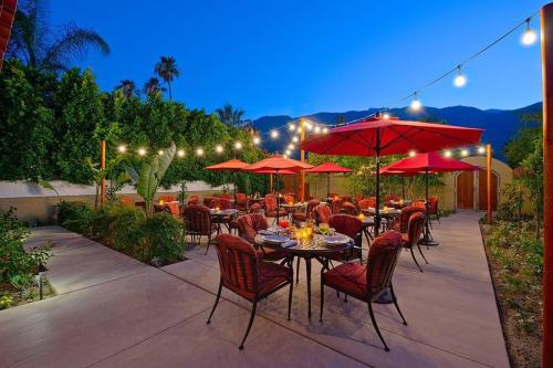 Nhà hàng, Los Arboles Hotel in Trung tâm Thành phố Palm Springs