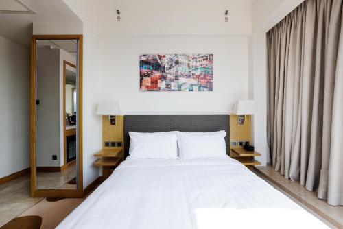 1 doppelbett oder 2 einzelbetten, executive, stadtblick