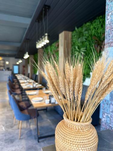 아크타우 TURAN HOTEL 2성급 호텔 레스토랑