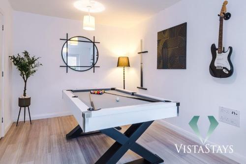 3BDR House By Vista Stays Short Lets & Serviced Accommodation Manchester With Pool Table and Driveway Parking, Manchester (fotografie 9)