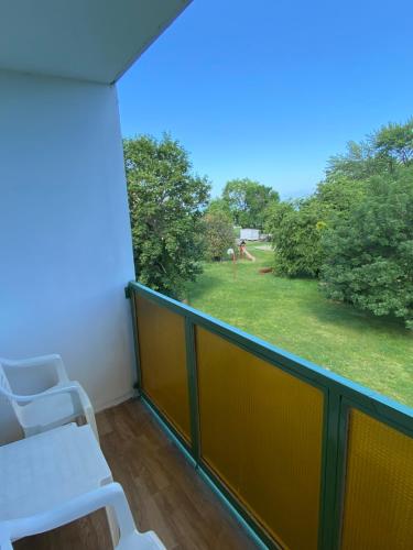 balkon/terras, Aranypart Hotel Siofok in Siofok