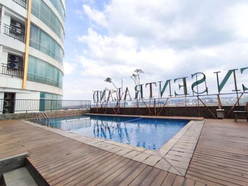 Studio Apartment room in Cozy Living Studio (No Kitchen) at Sentraland Semarang Apartment By Travelio