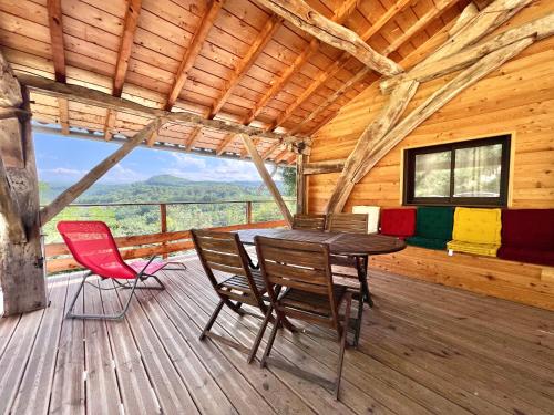 Restorāns, Brasserie des Paloufettes - Gîte classé 3 étoiles (Brasserie des Paloufettes - Gite classe 3 etoiles) in Le Mas-d'Azil (Midi-Pyrenees)