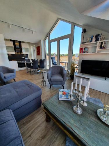 Meeresblick Strandbrise Haus 1, App 12 in Hohwacht Ostsee, Deutschland
