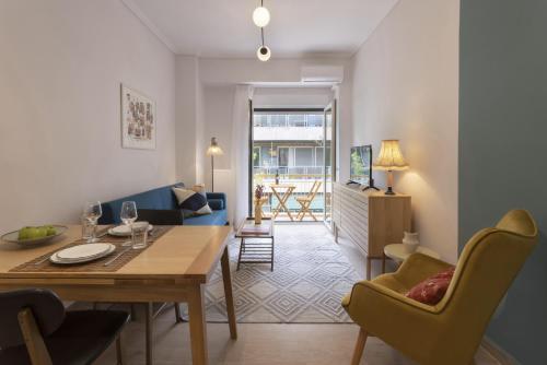 SpyrouTrikoupi36-Cozy 1BDR Apartment near Archaeol, Atene