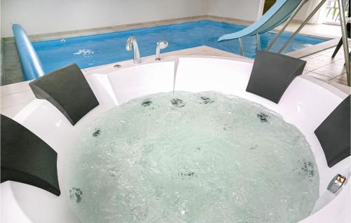 Swimming pool, Stunning Home In Idestrup With Sauna in Idestrup