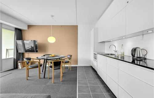 Kitchen, Awesome Apartment In Ringkøbing in Ringkobing