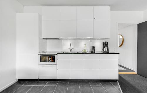 Kitchen, Awesome Apartment In Ringkøbing in Ringkobing