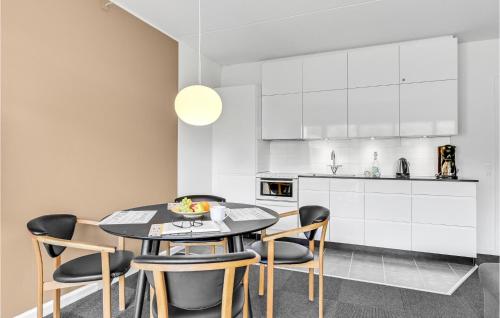 Kitchen, Awesome Apartment In Ringkøbing in Ringkobing