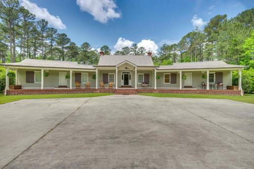 . Private Walterboro Estate w/ Deck + Fire Pit!