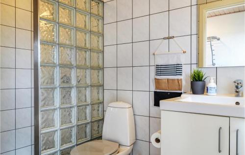 Bathroom, Amazing Studio In Hvide Sande With Kitchen in Hvide Sande