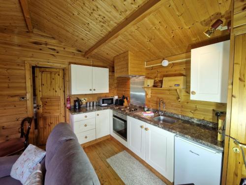 keuken, Polgwedhen Lodge in Kea