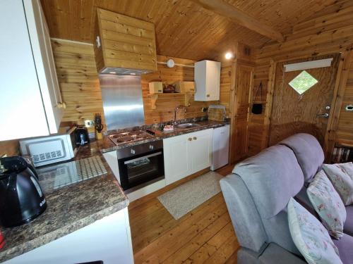 keuken, Polgwedhen Lodge in Kea