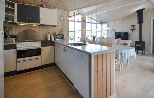 Kitchen, Holiday Home Blabærvej Thisted X in Sonder Vorupor