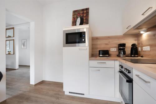 Konyha, Ferienwohnung Finsterwalde 2 in Finsterwalde