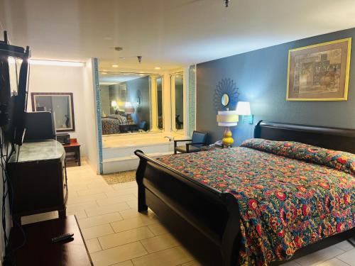 Double room, spa bathtub