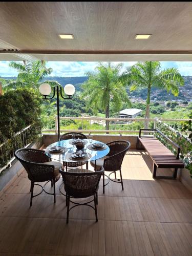 花園, Aconchegante stúdio com varanda (Aconchegante studio com varanda) in 巴拿尼拉斯