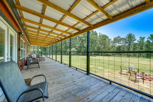 Secluded Broken Bow Cabin with Fishing Pond and Views! Secluded Broken Bow Cabin with Fishing Pond and Views!